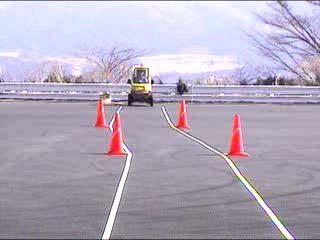 車体速度 35 km/h 実験条件 : 旋回半径 m