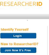 or ResearcherID と Password