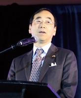 赤石氏が退任さ れ Toyota Boshoku America, Inc. から安藤 氏が 2018 年度スポーツ部会長に就任さ れました また文化部会では Mitsubishi Electric Automotive America, Inc.