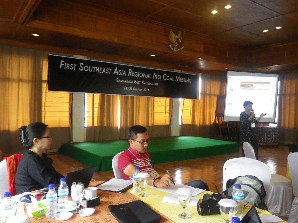 2014 年 2 月 18 21 日東南アジア初 < ゼロ石炭集会 > 各国の反石炭 NGO が集結 インドネシア マレーシア