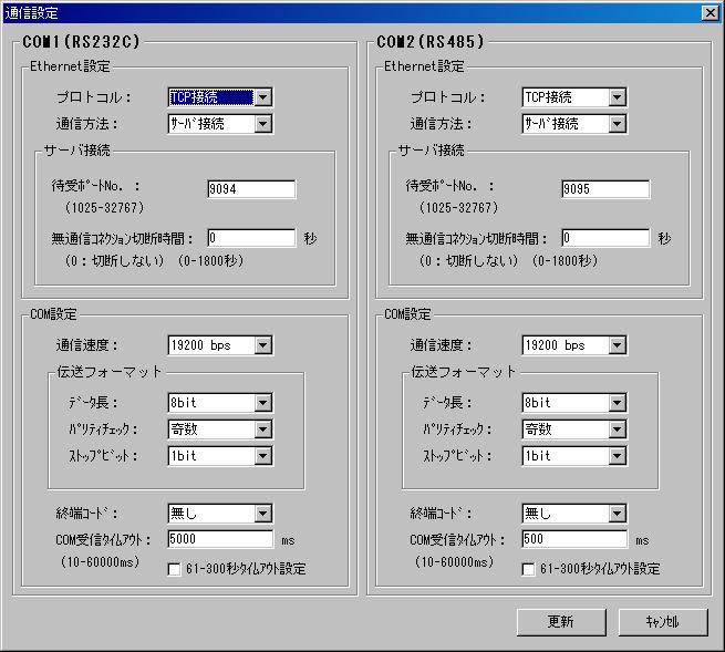 5-9-.Config Tool( 通信設定アプリ ) 4 画面 0 PMU-C 検索ボタン 接続されている PMU-C を表示します (4) IPアドレス設定ボタン PMU-C のIPアドレス設定画面 (