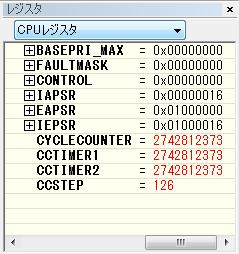 CYCLECOUNTER のソフト拡張任意に書き込み可能 2,742,812,247 + 126 = 2,742,812,373
