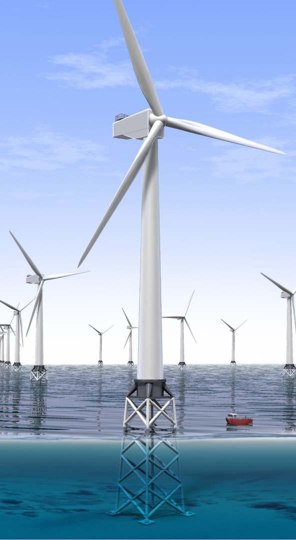 洋上風車の開発 欧州市場をにらみ