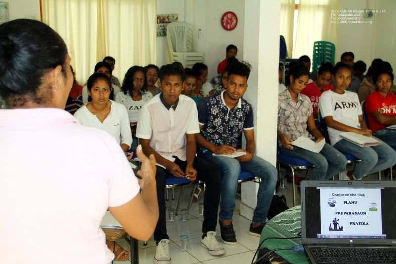PROGRAMA ADVOKASIA Promove Direitu Umanus kona-ba feto no labarik sira iha Timor-Leste hanesan objetivu prinsipál ba Programa Advokasia.