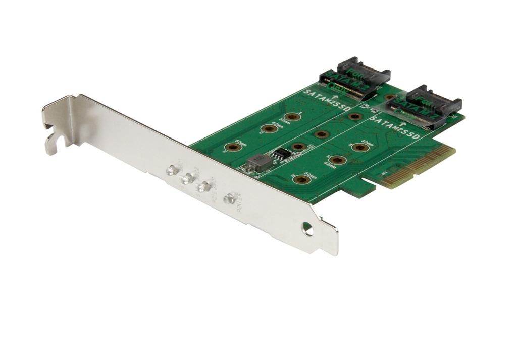 3 ポート M.2 NGFF SSD アダプタカード - 1 x PCIe M.2, 2 x SATA 3.0 M.2 - PCIe 3.0 PEXM2SAT32N1 * 実際の製品は写真と異なる場合があります FR: Guide de l utilisateur - fr.startech.com DE: Bedienungsanleitung - de.startech.com ES: Guía del usuario - es.