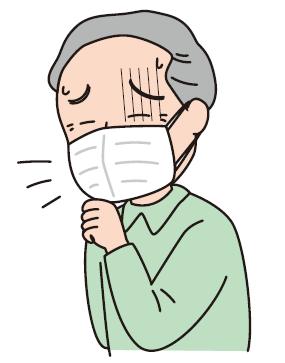 インフルエンザ対策 平常時 予防 入所者と職員に必要性や有効性 副反応について十分説明したうえでワクチン接種が受けられるよう配慮する 入所者や面会者で咳をしている人にはマスクを着用してもらい 咳エチケットを守ってもらう 休養 バランスの良い食事とこまめな水分補給 疑うべき症状と判断のポイント 急な発熱 悪寒 全身症状