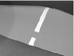 Bottom view Glass faiber tape When cutting the film coverring,do not cut too deeply to avoid