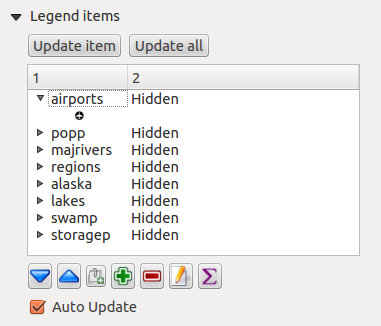 Figure 18.13: Figure 18.14: Since QGIS 1.8, you can wrap the text of the legend title to a given character.