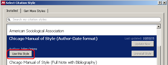 執筆中の論文から文献を引用する Done ボタンをクリックします 4. LibreOffice/Word の Mendely ツールバーの Refresh をクリックします 5.