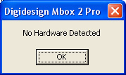 Driver Mbox 2 Pro Mbox 2 Pro Mbox 2 Pro Windows Mbox 2 Pro Start Control PanelDigidesign