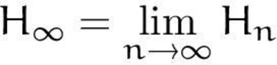 H = ζ() ζ() = m 0 H 2 m + m 2 4
