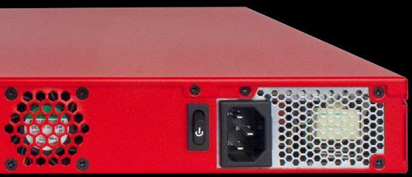 Firebox M400/500 のリセット 1. 本体背面の電源スイッチを入れ 電源を投入します 2.