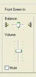 ステップ 4: 前面パネルのマイク機能を使用しているとき 録音プロセス中のサウンドを聞くには Master Volume ( マスターボリューム ) の Front