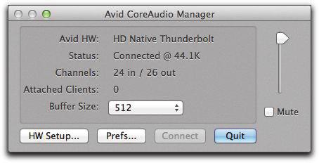 Avid HD CoreAudio d Avid HD Core Audio Driver Pro Tools d Mac d d d d d d d Avid HD Core Audio Driver d 1 HD Native Thunderbolt è 2 æ www.avid.com/drivers Avid HD Driver d dd 3 HD Driver Installer.