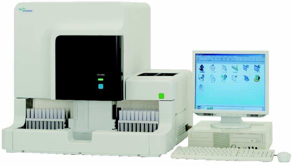 全自動尿統合分析装置 UX-2000 前述の UF-1000i に定性検査を組み込んだ複合装置 UF-1000i の機能はそのままで