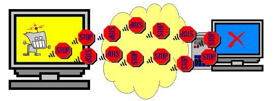 ) 3) ネットワーク感染活動 (