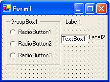 練習 3.3 Private Sub RadioButton1_CheckedChanged( 省略 ) Handles RadioButton1.