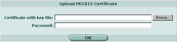 ユニットへの管理アクセスが可能なコンピュータに ファイルのコピーを保存しておきます 詳細については FortiGate 証明書管理ユーザガイド を参照してください PKCS12 ファイルをインポートするには [VPN] [Certificates] [Local Certificates] の順に選択して [Import] を選択します 図 192: PKCS12 証明書のアップロード