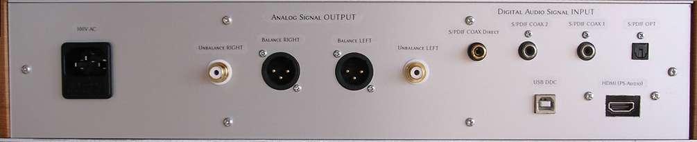 アナログ音声出力端子 デジタル信号入力端子 1.