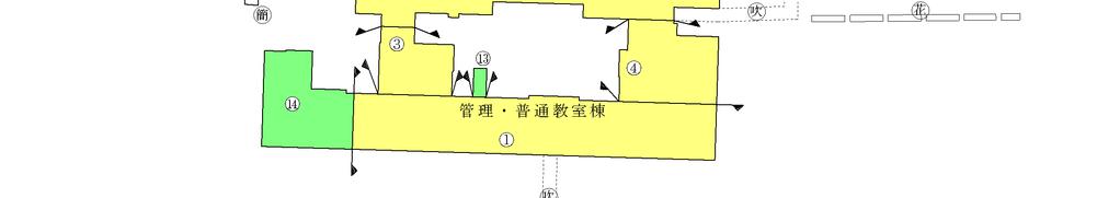 中山五月台中学校 棟別耐震化一覧表 1 4 S55.03 2,623 m2 - - 2 未耐震 21 未了 2 3 S55.