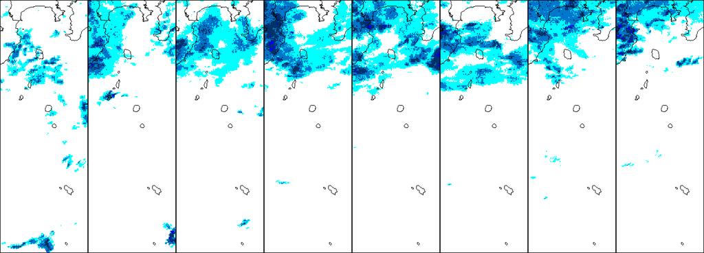 レーダー画像 伊豆諸島北部及び南部 平成 30 年 9 月 29 日
