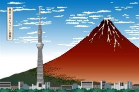 日本の代表的な観光地の四季折々の様子を ハローキティ と東京スカイツリー公式キャラクター ソラカラちゃん が一緒に旅行しながら紹介していく新コンテンツ FIND JAPAN を上映します なお