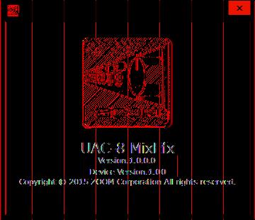 バージョンアップデート通知の設定を確認する <Macの場合 > メニューバーの UAC-8 MixEfx UAC-8 MixEfx について から バージョン情報を確認できます HINT Version