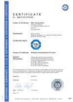 ヴィッツの機能安全への取り組み IEC 61508 SIL3 ソフトウェア開発プロセス認証取得 日本初 2010 年 4 月 22 日国際認証機関 TÜV SÜD より ISO 26262 ASILD ソフトウェア開発プロセス認証 機能安全対応 RTOS 販売 日本製初 製品名 :Owls Industrial Safety Package μitron4.