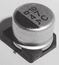 Audio 用小形アルミ電解コンデンサ 縦形チップ部品 (85 ) アルチップ -MAR TM シリーズ 面実装 超小形 カーオーディオ等の小形薄形セットに最適 基板洗浄タイプではありませんのでご注意下さい RoHS2 適合品 規格表 項目性能 カテゴリ温度範囲 -40~+85 定格電圧範囲 6.3~50Vdc 静電容量許容差 ±20%(M) (20 120Hz) I=0.