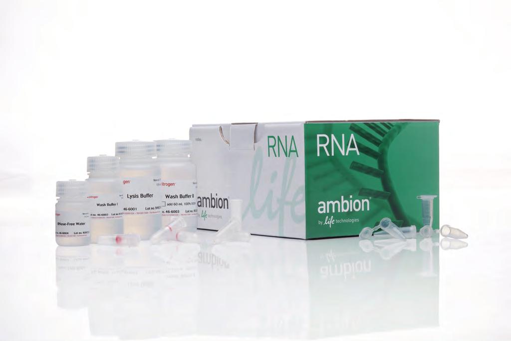 RNA Ambion Confidence comes