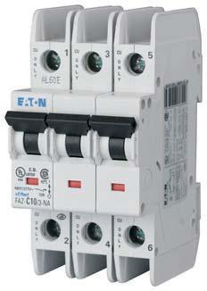 Miniature Circuit Breakers FAZ-NA, FAZ-RT, FAZ-DU SG56912 FAZ-NA/-RT/-DU According to UL 489, CSA C22.2 No. 5 and also IEC 60947-2 standard For Applications, wich are permitted for UL 1077 or CSA C22.
