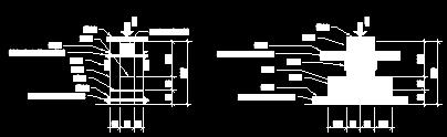 試験体仕様は 合計 2 パターン 総試験体数は 19 体である 両タイプとも主材と側材の繊維方向は直交している パネリード X( 東日本パワーファスニング株式会社 ) 問い合わせ先 東大農学部木質材学研究室 TEL:03-5841-5253 理論式 木質構造接合部設計マニュアルの構造用ビスの項に従い ビス 2 面せん断の 1 本あたりの剛性