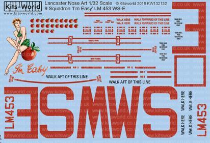 'I'm Easy' LM453 WS-E, 9 Squadron, RA 1:32 2,200 KW32133