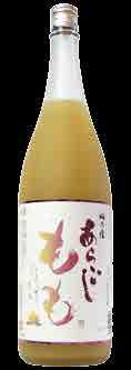 フルーツジュースのようなお酒です 580 あらごし桃酒和歌山産の白桃をふんだんに使用したデザート感覚のお酒です