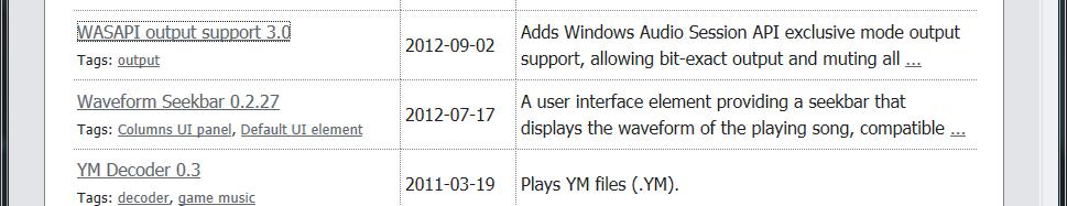 foobar2000 の WASAPI 出力設定 対応 OS:Windows 8/7/Vista(SP2 以降 ) 通常の設定では Windows パソコンで再生されたデータはカーネルミキサーを経由して USB オーディオより転送されますが カーネルミキサーをバイパスすることにより音質向上が見込まれます ここではカーネルミキサーをバイパスして再生する WASAPI