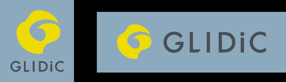 <ロゴマーク > ロゴマークは GLIDiC の頭文字である G