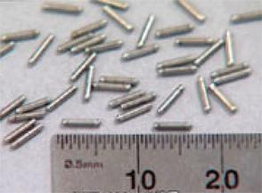 8mm ヨウ素 125 を結合させた銀製の短線 超音波探子 半減期約 60