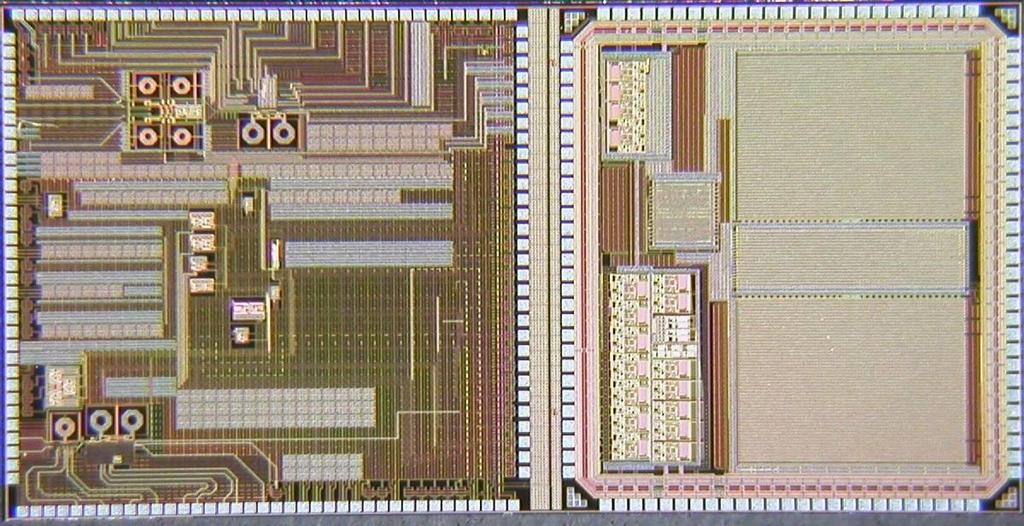 5.0 mm 10-Gb/s Intelligent Optical WDM Transceiver 10.0 mm RX Analog IF ADC DAC SRAM 32b x 8kw MPU core TX SRAM 32b x 8kw Transceiver MPU 試作年度 2005 6 ヶ月 0.