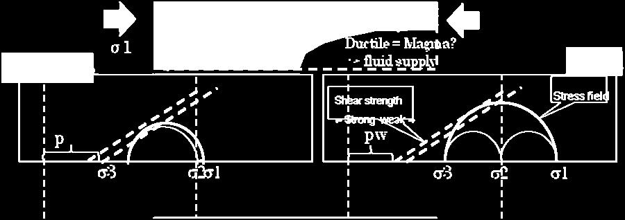 (2010) 1) の方法を用い グリッドごとの間隙水圧の推定を行った 彼らの方法は ある応力場の中での発震機構解の違いが間隙水圧の変化であると見なして 間隙水圧を推定する ここでは グリッドごとに発震機構解を集め