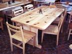 ベンチ テーブルの木製品