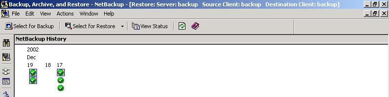 Server NetBackup  SPS API SPS