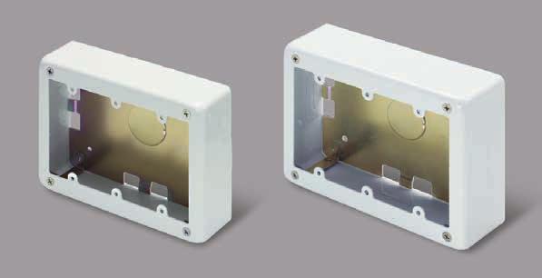 3 個用スイッチボックス浅 深材質 : 鋼板 規格表 ノック納期標準価格アウト 袋 (kg) 区分 ( 円 )( 個 ) 浅 AB53 AB533,50 A 深 AB63 AB633 0.