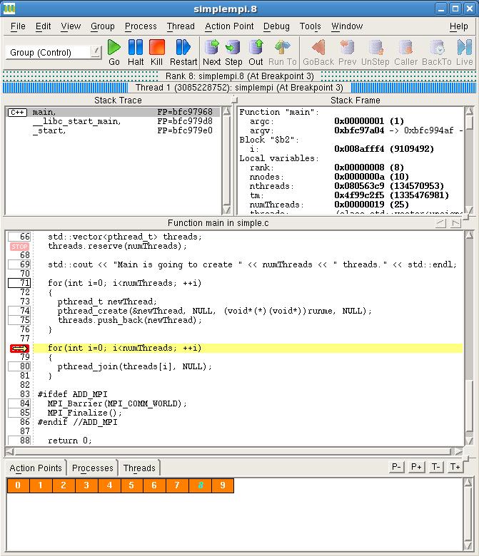 TotalView TotalView 幅広いコンパイラ プラットフォーム C, C++, Fortran 77 & 90 Unix,
