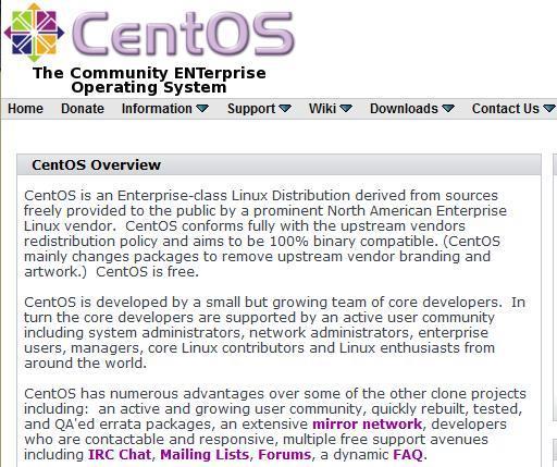 CentOS Linux のダウンロード centos で検索する Mirrors