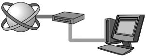 10LAN( 有線 LAN) 機能を使う LAN( 有線 LAN) 機能を使うための LAN コネクタについて説明します ここでは 主にインターネットに接続する場合を例に説明します このパソコンの LAN 機能 このパソコンでは 次のものが標準で準備されています LAN コネクタ (LAN ケーブル用 ) 1000BASE-T/100BASE-TX/10BASE-T 準拠