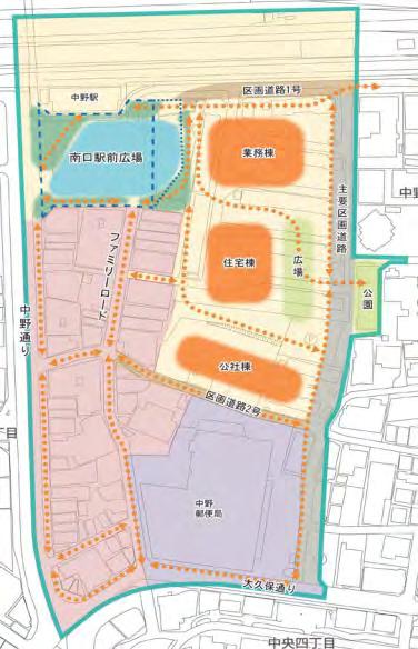 3. 中野駅南 地区まちづくりの関連都市計画について中野駅南 地区まちづくりについて