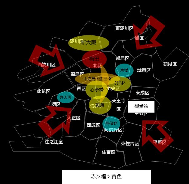 Ⅱ. 大阪市の概況と不動産市況 本研究は 大阪市内の中古マンションについて調査研究を行うが その前提として まず分析対象となる大阪市の現況について調査分析を行う なお 近畿圏外の方を含め幅 広い方に読んでいただきたいため 大阪市の概況について触れながら進めることとする 1.
