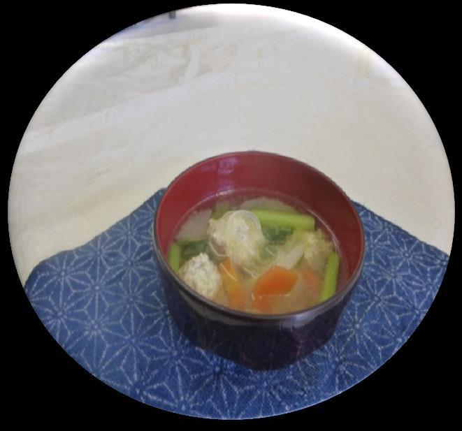 20 鶏団子春雨スープ 材料(1 人分 ) 鶏ひき肉 80 いりごま 1 A