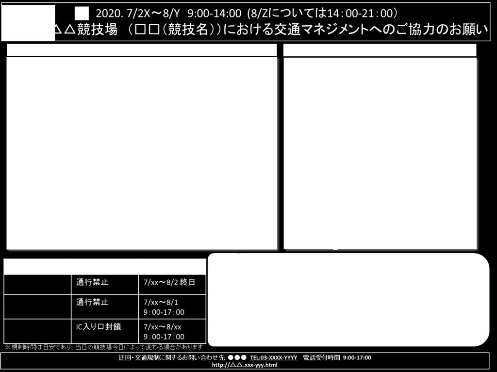 3. 地方会場 ( 東京圏外 ) における広報イメージ ( 案 ) IC 入口閉鎖 4.