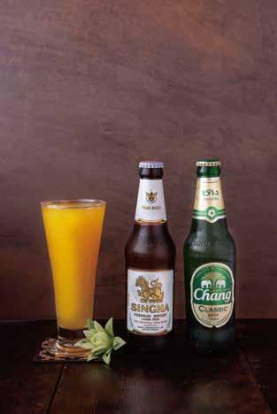 BEER เบ ยร Singha Beer Chang Beer Draft